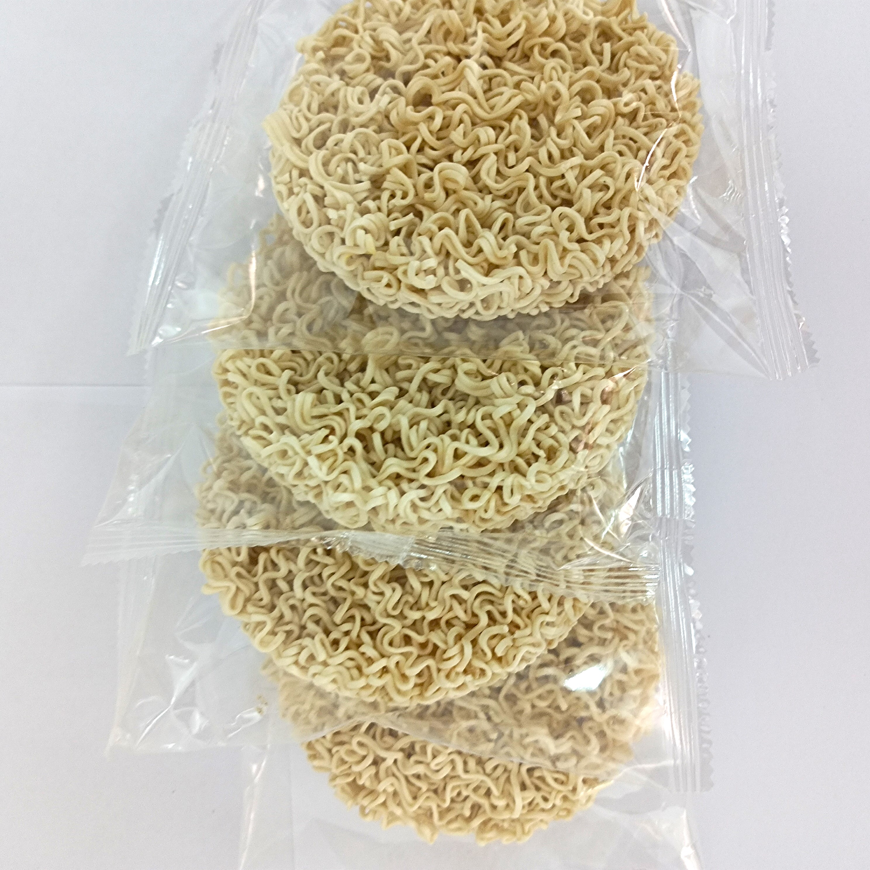 biscoitos usando macarrão Chow Mein